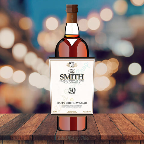 Custom Scotch Label Scotch Whiskey Labels